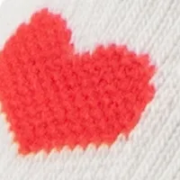 White+Red Heart